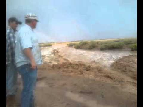Arroyo Flood by my house 7.31.11