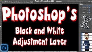 How to use Photoshop's B/W Adjustment Layer with Local Contrast Adjustments and Sepia Color Grading!