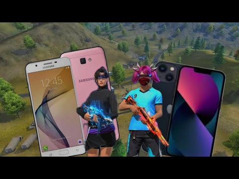 Do J5 Prime ao iPhone 13 🍀 - Free Fire Highlights 🇧🇷