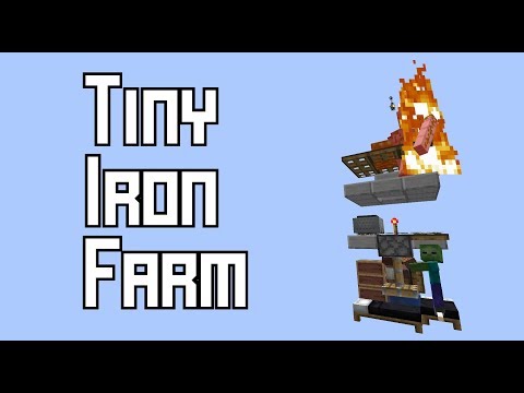 EASY Iron Farm in Description! Video