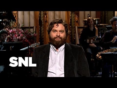 Zach Galifianakis Monologue: Monologue of Song - Saturday Night Live