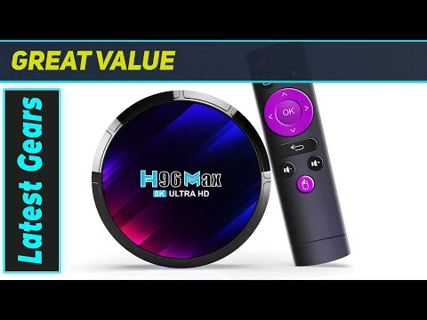 H96 Max Android 13 TV Box: The Ultimate 8K Smart Home Player!