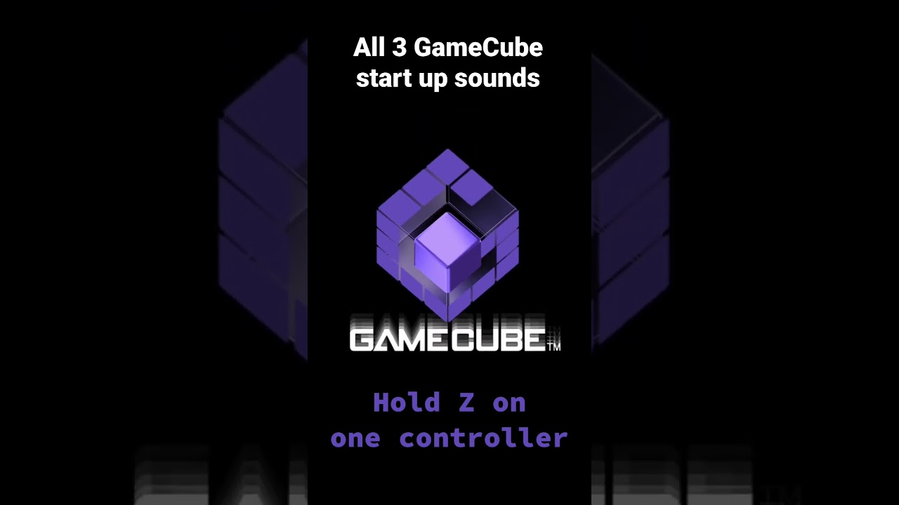All 3 GameCube start up sounds - YouTube