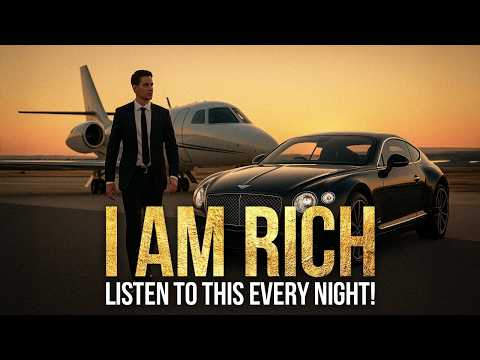 "I AM RICH & WEALTHY" - 2025 Best I AM Affirmations for Money, Wealth, and Success