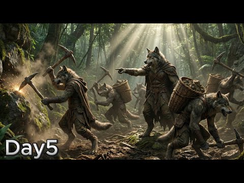 Day5-A girl alone survives in the forest of another world | First Encounter with Tool-Using Kobolds