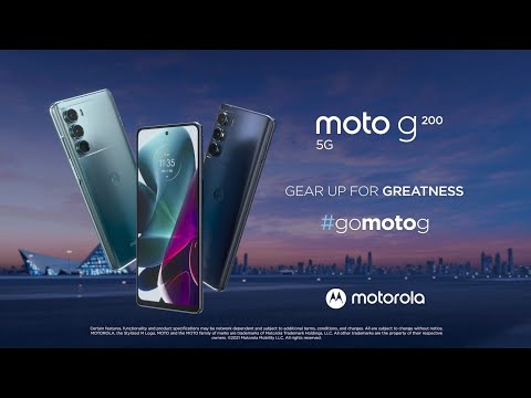 Motorola moto g200 5G: Gear up for greatness | Official Video