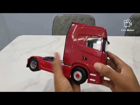 Unboxing 1:24 2021 Scania 580S Highline (Red Colour) By Solido