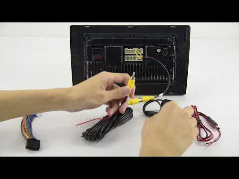 Android car player rear view camera wiring method