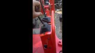 Kubota hydraulic thumb Kubota hydraulic thumb