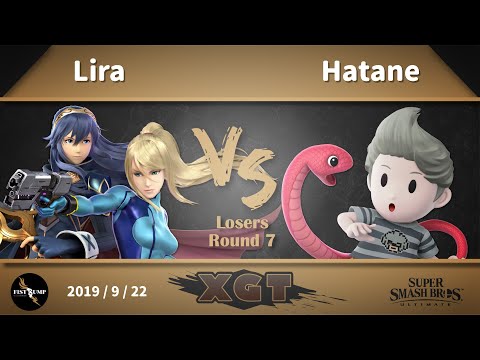 Fist Bump XGT - Lira (Lucina, ZSS) VS Hatane (Lucas) LR7 , 9/22 SSBU 臺灣大亂鬥月賽 拳頭邦普