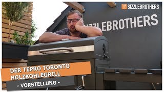 Tepro Toronto Holzkohlegrill - Hands ON