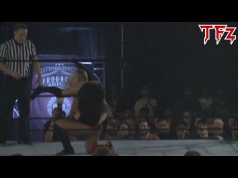 Toni Storm hits Jinny with the Storm Zero