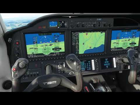Basic ILS tutorial in the TBM 930 in Microsoft Flight Simulator 2020