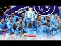Manchester City lift the 2020/21 Premier League trophy! 🏆