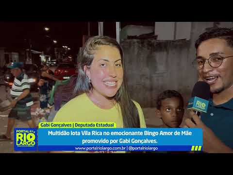 Bingo Amor de Mãe reúne multidão no Vila Rica com prêmios e emoção