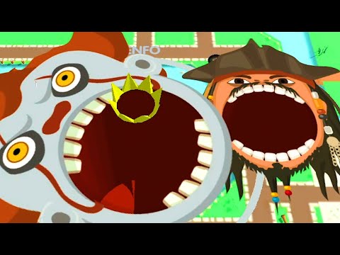 Hole.io Map Control: 100.00% - Big Hole WORLD RECORD #205