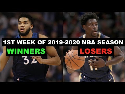 The Winners and Losers Of The 1st Week Of The 2019-2020 NBA Season