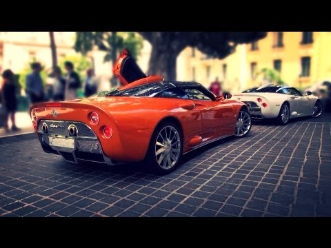 Thumbnail for 2x Spyker C8 Aileron - V8 sounds in Monaco! by Spyker