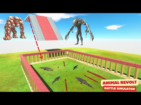 INFERNALS SLIDE IN THE REPTILE ARENA - Animal Revolt Battle Simulator