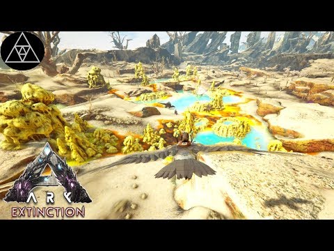 ARK Extinction #13 [deutsch] ► Schwefelseen & Condensed Gas! Level 162 Tek Raptor!