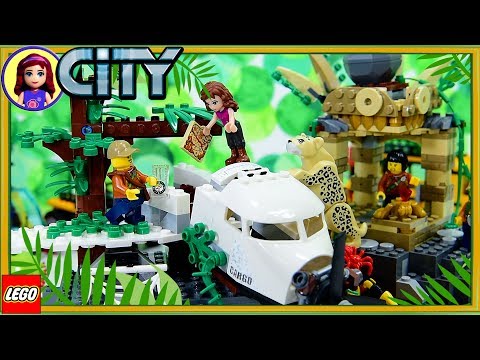 Jungle Exploration Site LEGO City Build the Jungle Review Silly Play Kids Toys