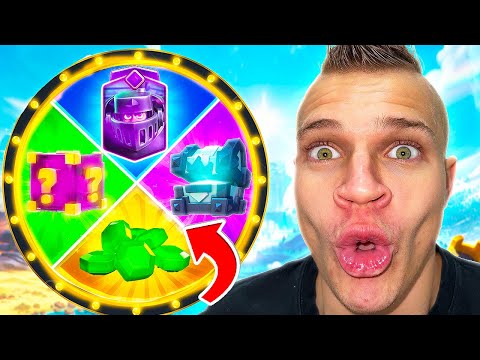 WHEEL OF CLASH ROYALE