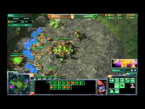 SC2 - Gamecom Open - Round 3 - vileHawk vs sixjaxViBE G3 P1 ****