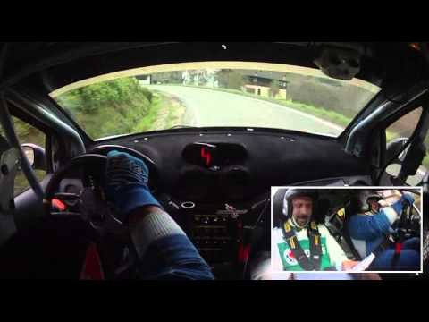 Cameracar crash Rallyday Valtidone 2014 Crevani-Schiavi C2 A6 - PS 2