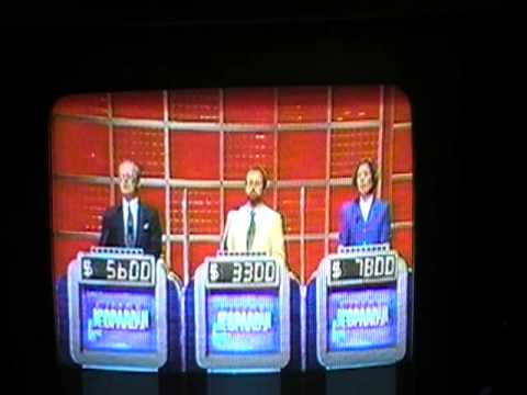 Final Jeopardy- Three Day Champion