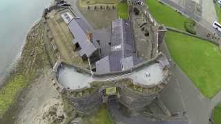 FPV Flight over Carrickfergus Castle Co Antrim N.Ireland.