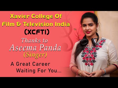 Thankyou Aseema Panda for your valuable wishes || Xavier College Of Film & Television India ||