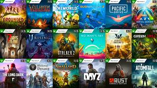Top 20 Best SURVIVAL Games for XBOX SERIES X/S (Updated)