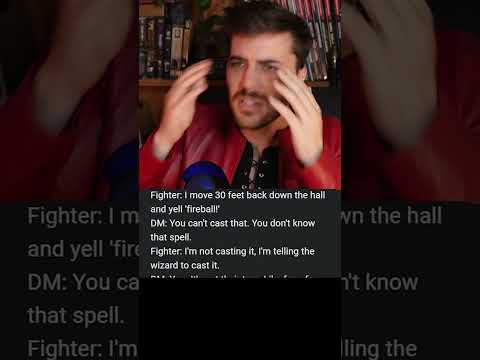 Fighter Casts Fireball - D&D World Heritage Posts