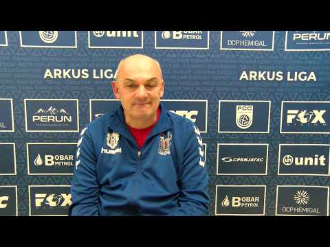 Najava 13. kola (muškarci) ARKUS lige - trener ekipe Šamota 65 - Jedoksić Slobodan