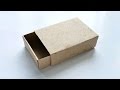 How To Create A Cardstock Matchbox DIY Crafts Tutorial Guidecentral