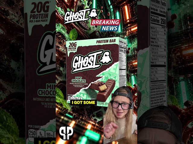 GHOST Mint Chocolate Protein Bar Is a Permanent Flavor