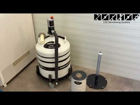 NORHOF #485 manual LN2 Filling System