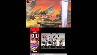 Super Smash Bros. 4 - Our Boy Roy VS 3 Minute Smash