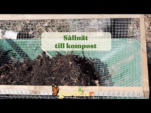 Sieve net for compost - Gardenhacks by GardenR
