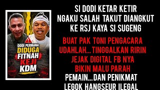 Download lagu DODI DIBAWA KE RSJ KAYA SI SUGENG. LANGSUNG NGAKU SALAH. KDM CUMA KETAWA 😁 mp3