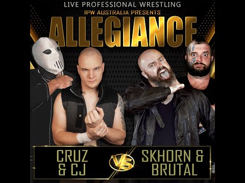 FULL MATCH - CJ & CRUZ v DICK BRUTAL & SKHORN - IPW PRESENTS: ALLEGIANCE 2021!