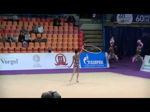 Ayupova Ekaterina (RUS) hoop  Grand Prix Moscow-Alina Cup 2016 qual. jun.