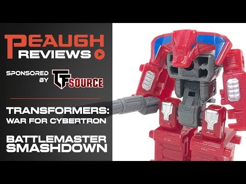 Video Review: Transformers: War for Cybertron SIEGE - Battlemaster SMASHDOWN
