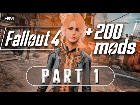FALLOUT 4 With Such Fallout Modpack 200+ Mods Gameplay Walkthrough Part 1 FULL GAME - No Commentary