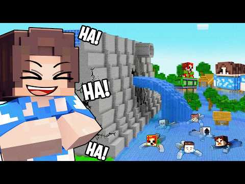 BORALO KÖYÜ SULAR ALTINDA KALDI (elveda) - Minecraft