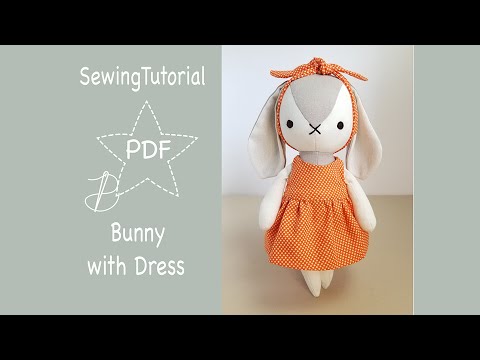 Sewing Tutorial, Bunny Doll by OcoDesignArt