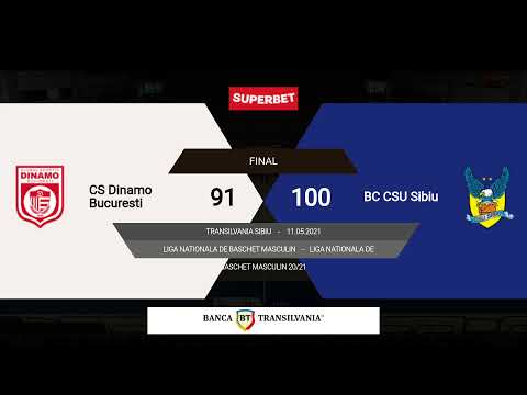 LNBM 2020-2021: Dinamo București - BC CSU Sibiu