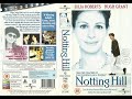 Original VHS Opening Notting Hill 1999 UK Rental Tape
