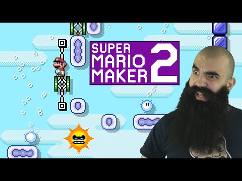 Mario Maker 2: No Skip Endless Super Expert Challenge #11 - Getting OVER it!