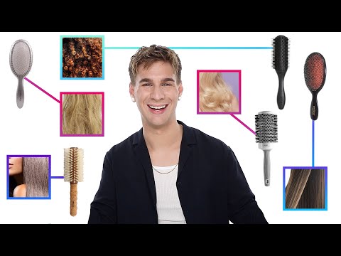 You're Using The Wrong Brush For Your Hair Type